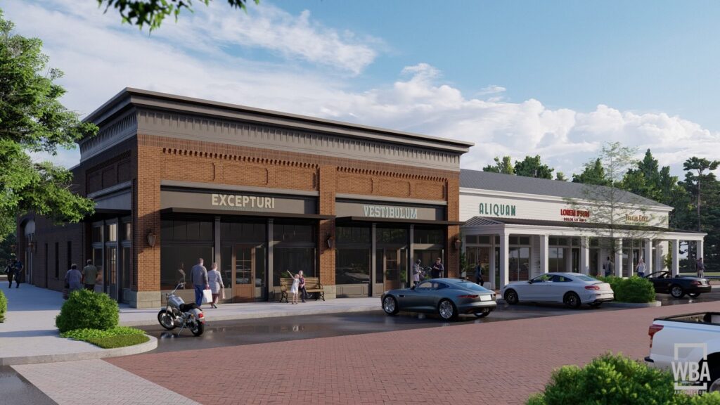 Rendering of Planed Multi Tenant Building
